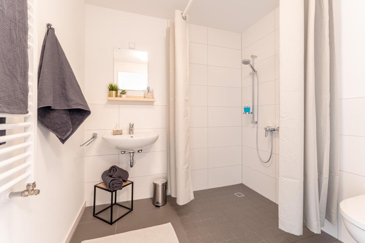 Neu☆Business Apartment☆Messe/Airport☆Tiefgarage Leinfelden-Echterdingen Luaran gambar